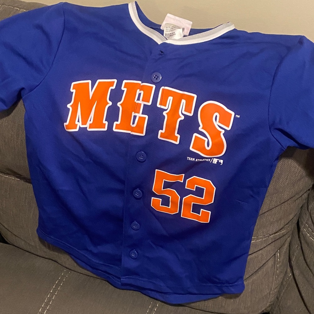Genuine Merchandise Blue Mets Kids Jersey